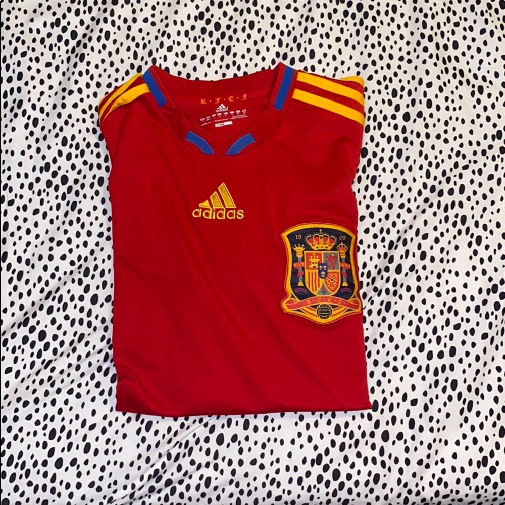 Spain national soccer team official jersey